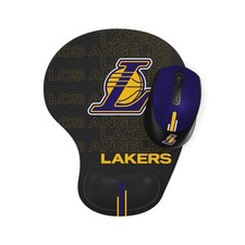 NBA Wireless Mouse and Mouse Pad, Los Angeles Lakers