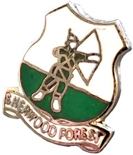 Sherwood Forest Small Pin Badge Nottinghamshire