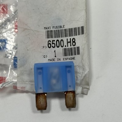 Peugeot Citroen C2 60A Amp Blue 1x Electrical Fuse Genuine 6500H8 Spare Part
