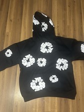 *BRAND NEW* Denim Tears Cotton Wreath Hoodie Sweatshirt black Size L