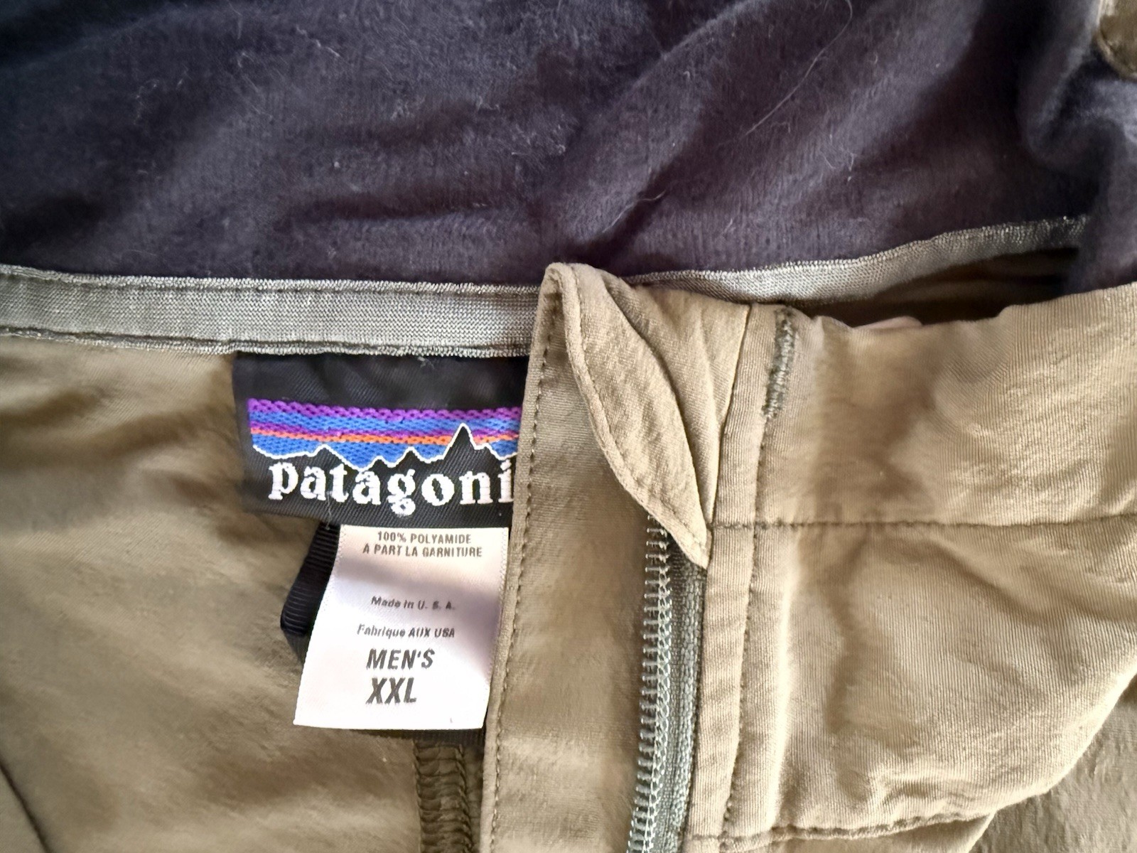 Patagonia MARS Slingshot Jacket Mens XXL Alpha Green USA Military 19057 image 10