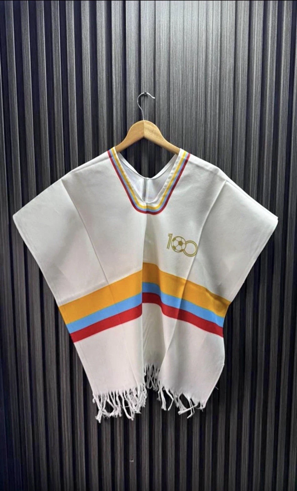 Poncho Colombian Soccer Team Ruana
Opens in a new window or tab