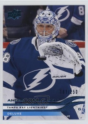 2025-26 Upper Deck Series 1 Deluxe 181/250 Andrei Vasilevskiy #157 1jz3