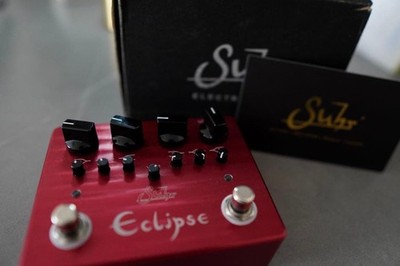 Suhr Eclipse Dual Overdrive Pedal 2 Channels Gain Level 3-Band EQ Used