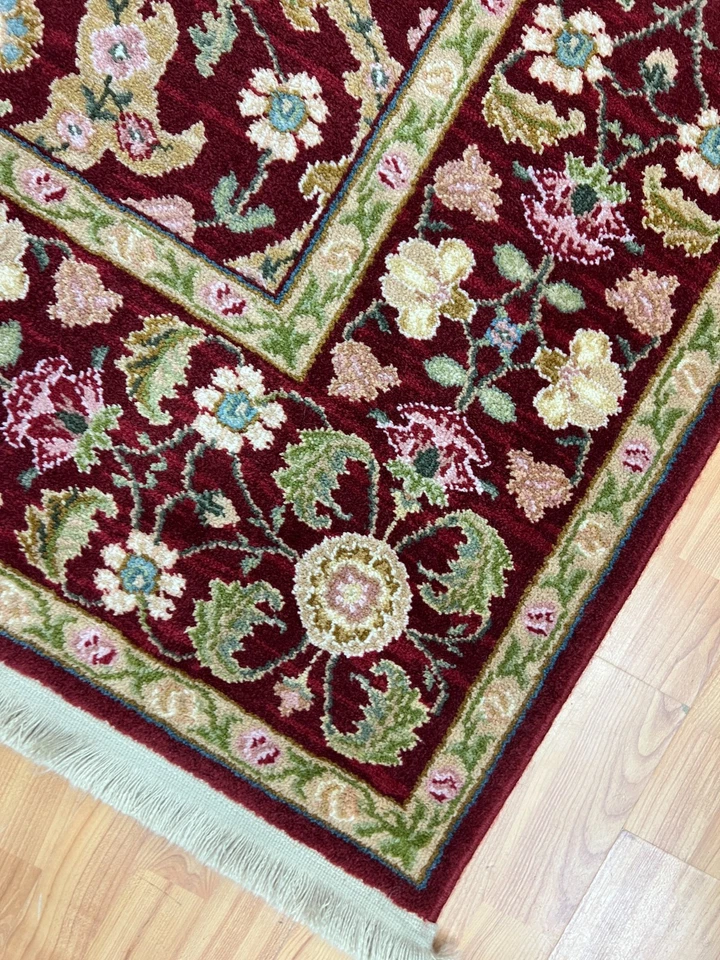 Alfombra Oriental 5'9" x 9'1" Nueva Diseño Karastan Tab riz - Pila Completa - Hecha en EE. UU. Foto 3 de 4