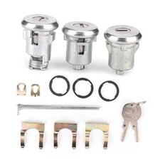 Trunk Door Lock, Car Door Locks with 2 Key, 3PCS Cutlass Lock Set Door Trunk
