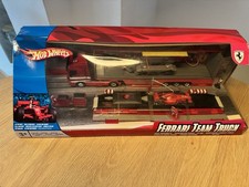 Mattell Hot Wheels Ferrari Team Truck Formel ...