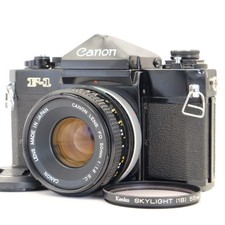  Read Meter Works  Canon F-1 35mm Film SLR Camera w/ FD 50mm f/1.8 S.C. Lens