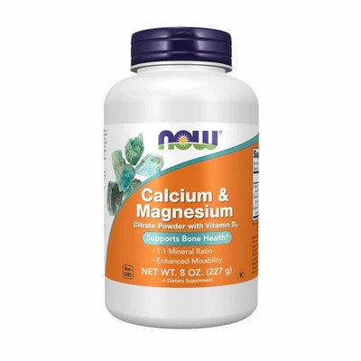 Calcium And Magnesium Powder 8 Oz w/CITRATE POWDER