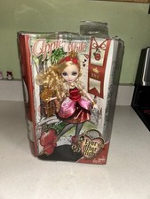 EVER AFTER HIGH DOLL - APPLE WHITE ROYAL DOLL...