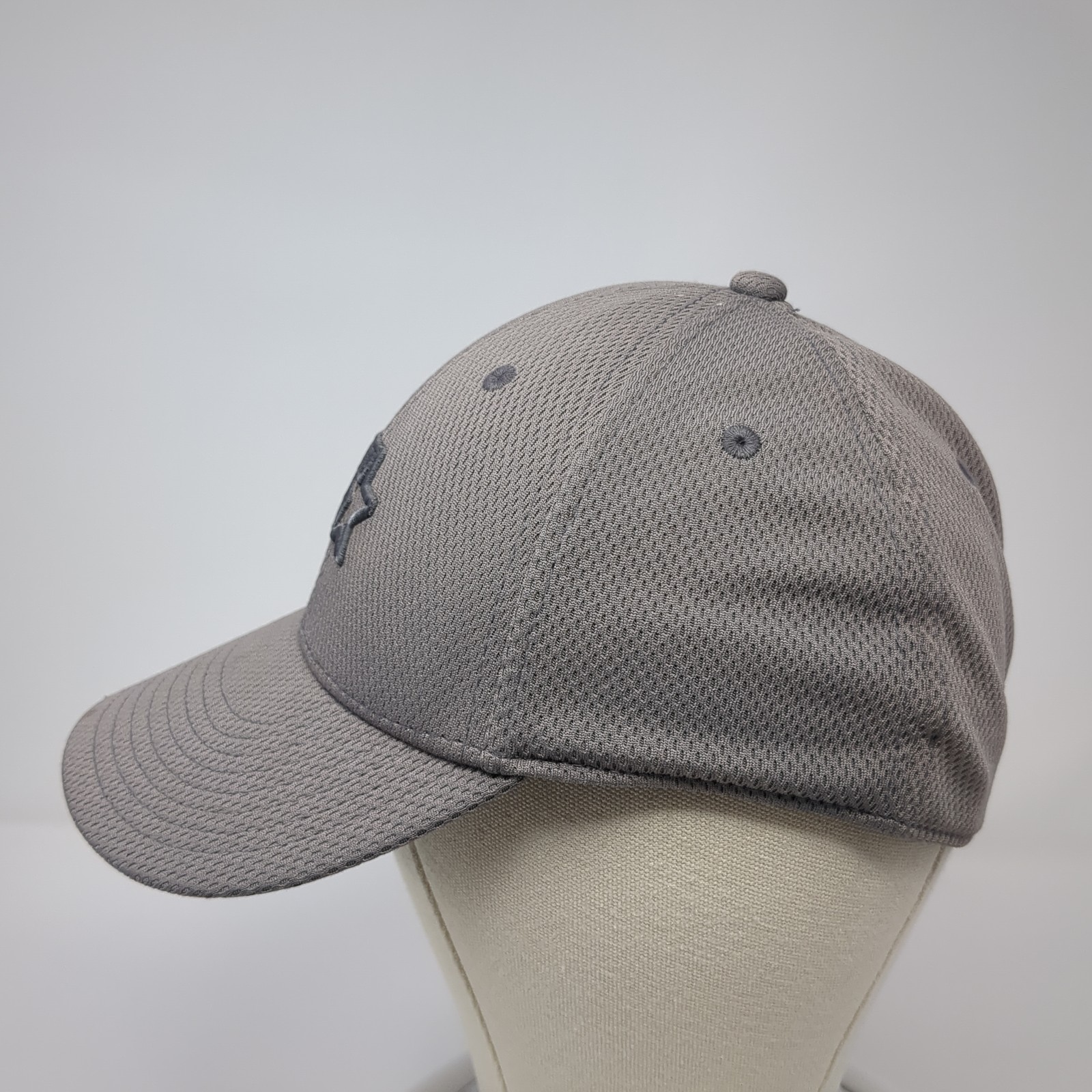 Starter Fitted Baseball Cap Gray L Embroidered Li… - image 3