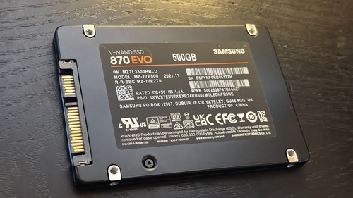 Samsung SSD 870 EVO 500 GB 2,5 Zoll SATA-III 6Gb/s