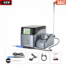 T410 Dual Channel Soldering Station 100W with T210 K-type Soldering Iron Tip new