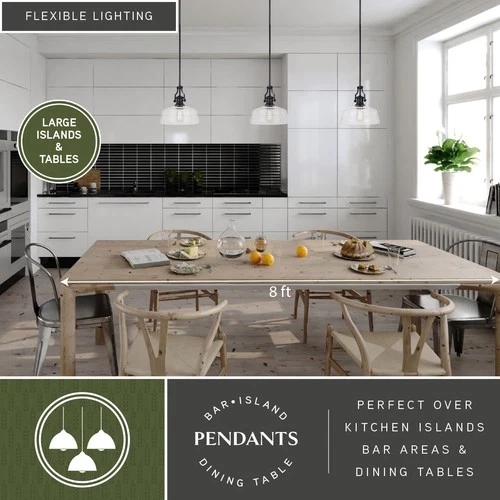 Vaxcel Lighting P0380 Beloit 12"W Pendant - Black - Picture 12 of 12