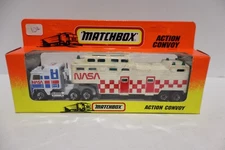 1981 MATCHBOX NASA CONVOY PETERBIL SEMI-TRACTOR TRAILER
