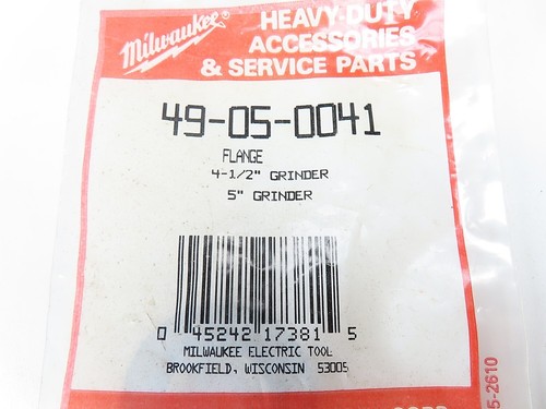 Brida de hoja Milwaukee 49-05-0041 para amoladora angular (NOS) NUEVA SIN CAJA - Imagen 2 de 6