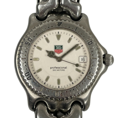 USED Excellent] TAG Heuer S/el Professional WG1112-K0 White Dial