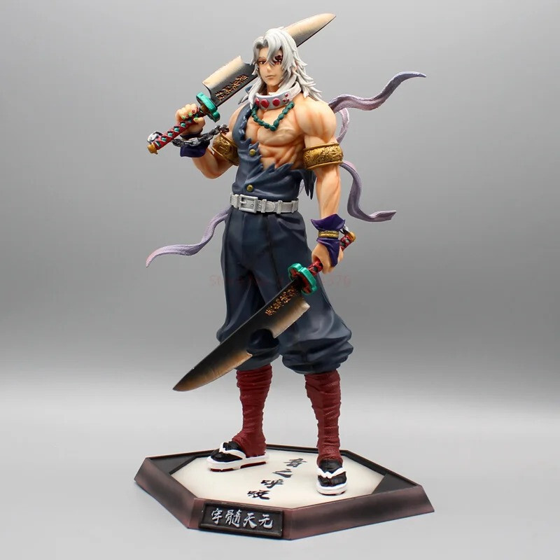 Figurine Dessin Animé Demon Slayer Uzui Tengen : Statue Manga Collection Japonaise