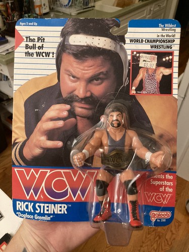 RICK of STEINER BROTHERS 1990 MOC WCW GALOOB RARE ...