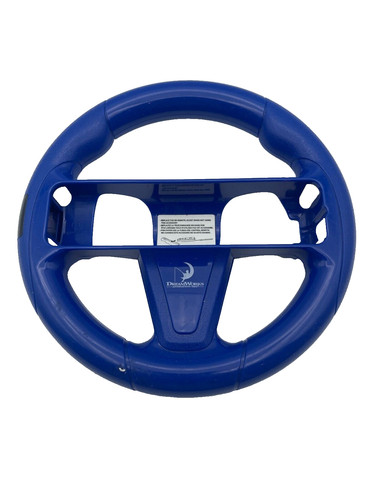 Lenkrad Nintendo Wii Controller Dreamworks Blau Blue