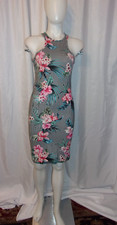 LOVE Women's Multicolor Bodycon Racerback Dress SIZE S