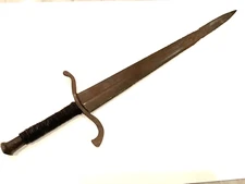 Antique Rare Knight 12th - 13th Century  Bastard  Sword Medieval Battle marks