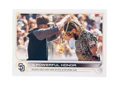 Brand New: 2022 topps A Powerful Honor San Diego Padres Trading Card