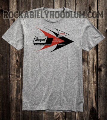 Segal Drag Racing Retro Hot Rod Tee T Shirt Drag Race Racing Speed Shop Segal Auto ...