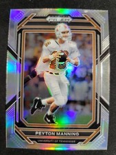 2023 Prizm Draft Peyton Manning SILVER PRIZM card #82 HOF