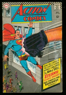ACTION COMICS #343 1966-SUPERMAN-ETERNO-DC COMIC-ACTION G | eBay