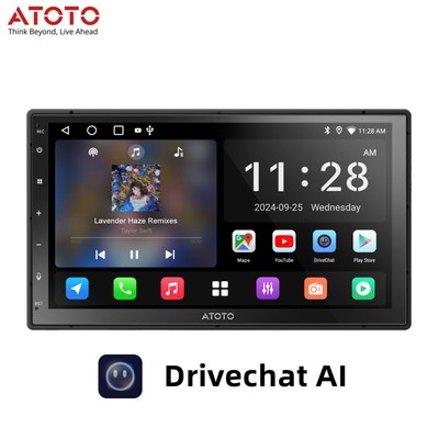 ATOTO A5 7'' Android Car Stereo for Toyota ChatGPT AI 2Din Radio Wireless CarPlay