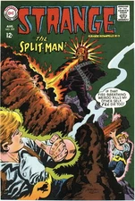 1967 STRANGE ADVENTURES #203 ORIGINAL PRODUCTION ART COVER DC COMICS INFANTINO