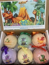 Dinosaur 6-pack Bath Bomb Gift Set for Kids