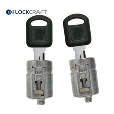 Lockcraft Replacement For GM Door Lock Coded - Chrome Finish - DL1988