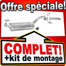 Échappement pour MITSUBISHI PAJERO 2.5 TD 3.0 V6 4X4 SWB 3-portes 90-95