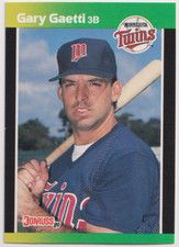 1989 Donruss Baseballs Best #102 Gary Gaetti Minnesota Twins