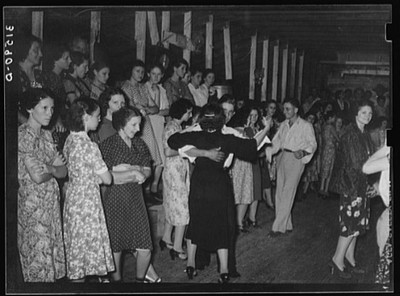 Fais-do-do dance near Crowley, Louisiana (see 31580-D for more information)