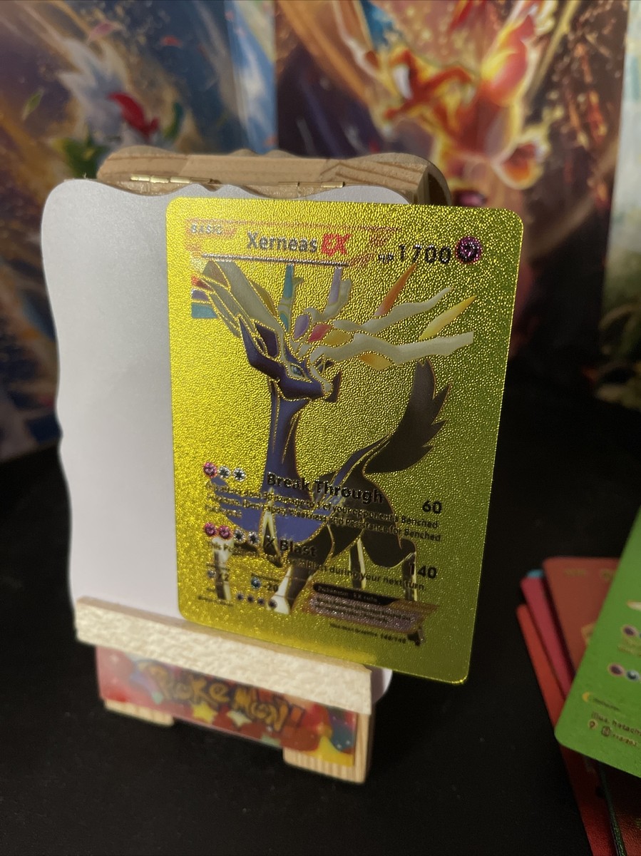 Xerneas EX Multi Coloured Foil Pokemon🔥Fan Art🔥Hp1700 NM | eBay