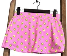 Prince Tennis Ball Skirt Girls Print Skort MEDIUM 84 Polyester 16 Spandex