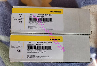 1PC New TBEN-S1-4DIP-4DOP TURCK Module Brand New Module Expedited Shipping