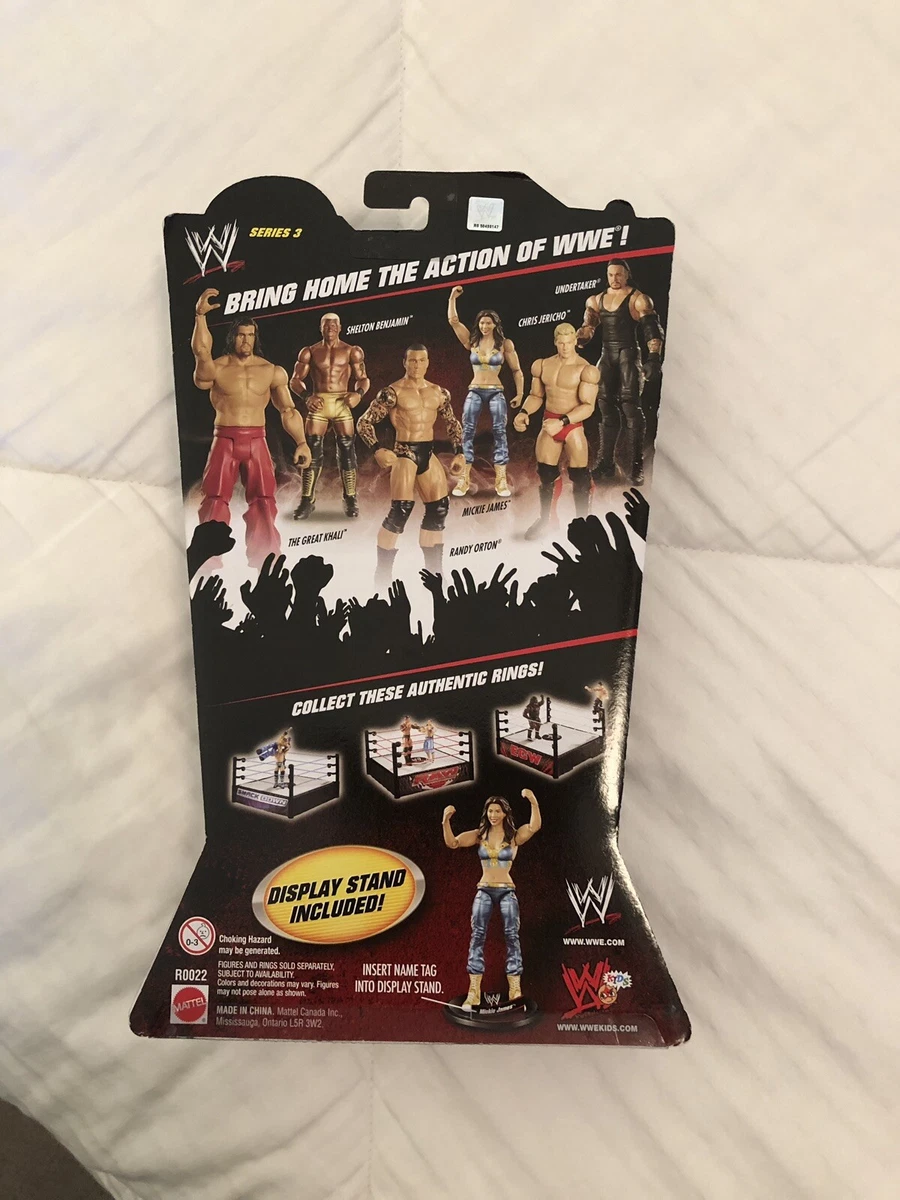 WWE MATTEL SERIES 3 MICKIE JAMES WRESTLING ACTION FIGURE DIVA NXT