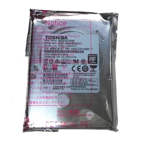 Toshiba 320GB MQ01ACF032 7200RPM 16MB SATA 2.5" Laptop HDD Hard Disk Drive - Image 2 of 4
