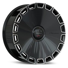 Giovanna Dicotto 24x9.524x10.0 5x112 5x120 Gloss Black Machined