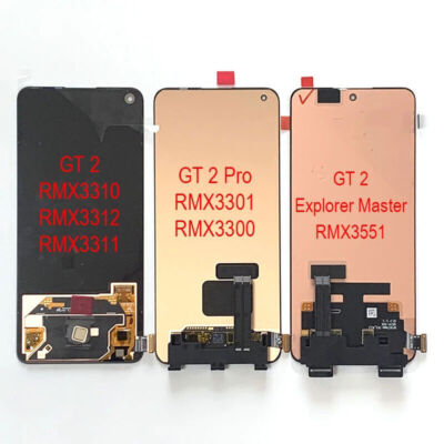 OEM For Oppo Realme GT 2/ GT 2 Pro/ GT2 LCD Display Touch Screen Digitizer Black