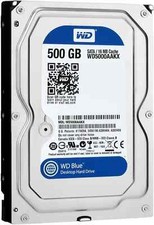 Western Digital Blue WD5000AAKX 500GB 3.5" 7.2K SATA Internal Desktop CCTV HDD