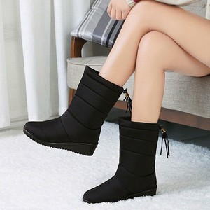 Botas De Invierno Para Mujer Zapatos De Nieve Impermeables Cálidas Botines  Moda | eBay
