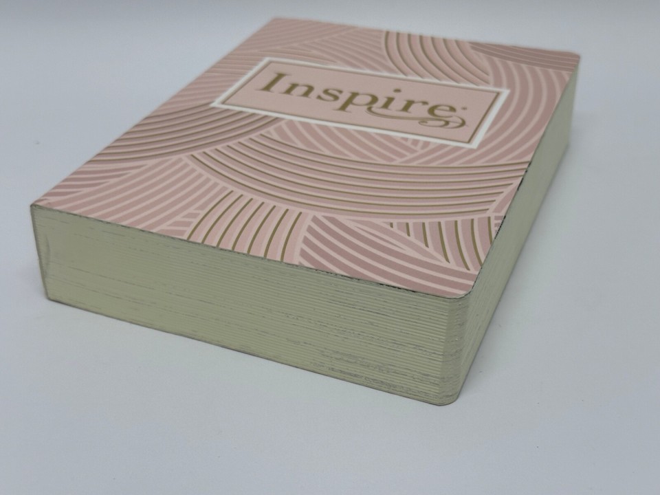 NLT Inspire Bible: The Bible for Coloring and Creative Journaling by