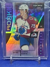 2021-22 UD Synergy Rookie Purple Sampo Ranta /99 Colorado Avalanche 