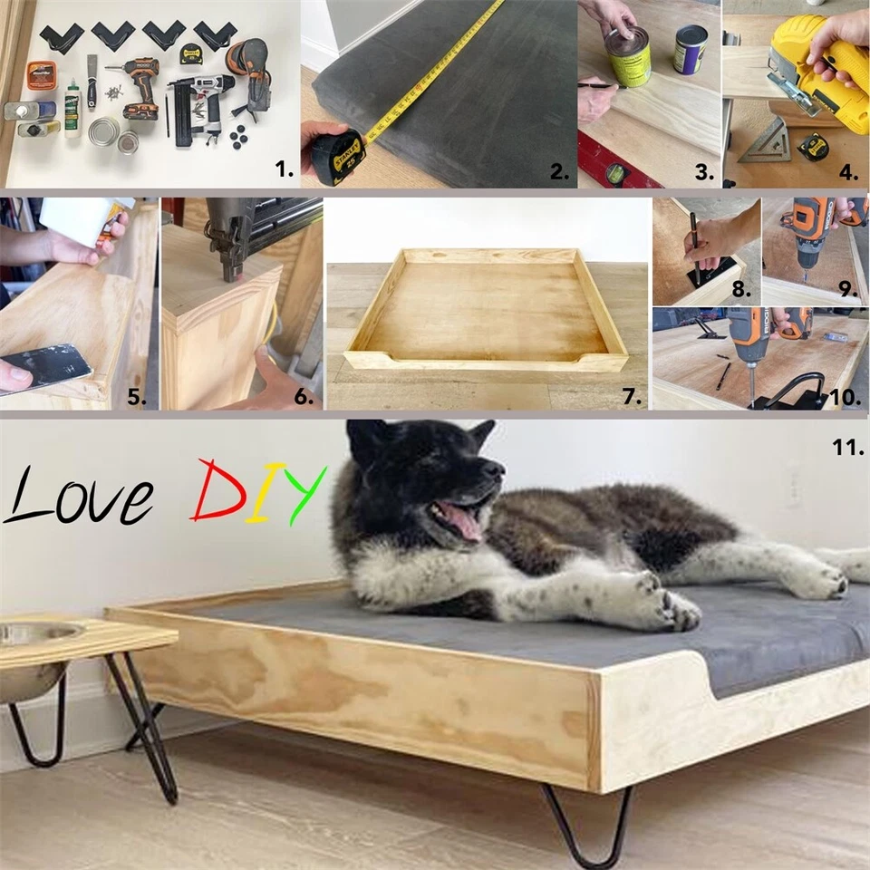 Hairpin Tischbeine 4er-Set Leg Tischgestell Möbelfuß Tischkufen Tischfüße Stahl - Bild 3 von 4