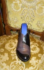 Zanon& Zago-Halbschuh hell Lila-Rosa, Gr.37,Schlupfschuh,Leder,Gummieinsatz l